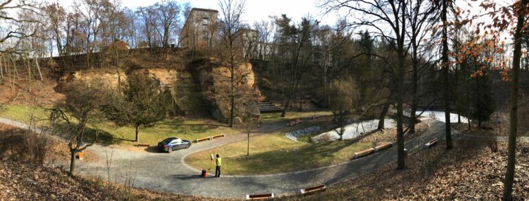 Lobezský park v Plzni